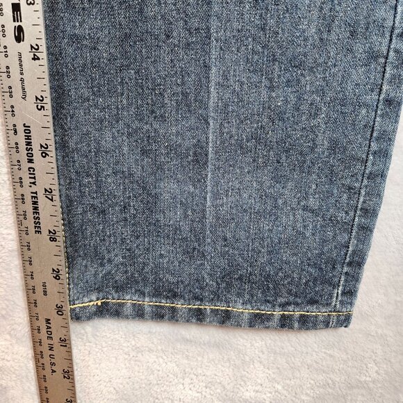 Perry Ellis Denim Jeans Medium Wash Straight Fit Mens Size 36W x 32L - Picture 6 of 15